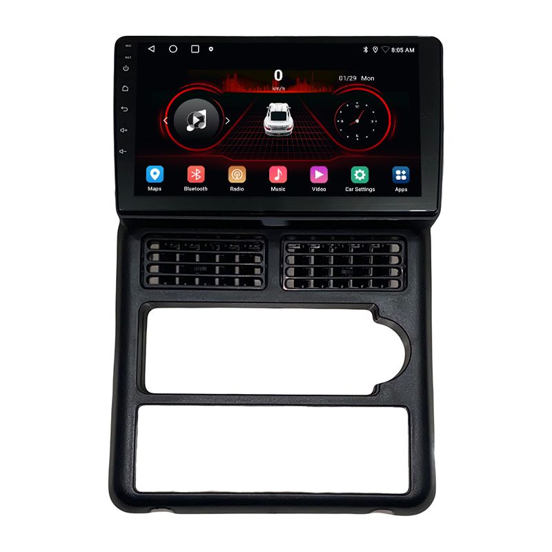 پخش کننده تصویری خودرو کاروین مدل v800 pro مناسب برای پراید صبا